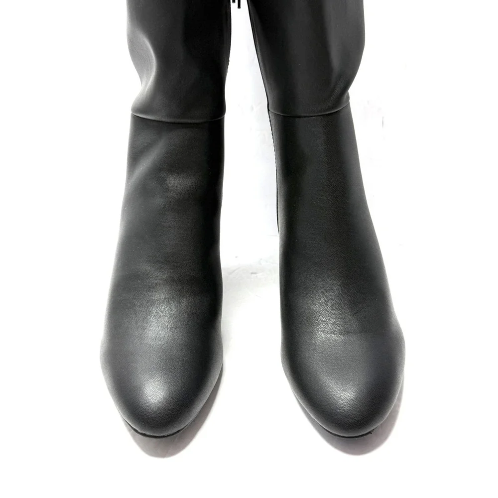 Madden Girl Women's Decode Over-The-Knee Dress Boots Black Size 8.5 NWT/BOX